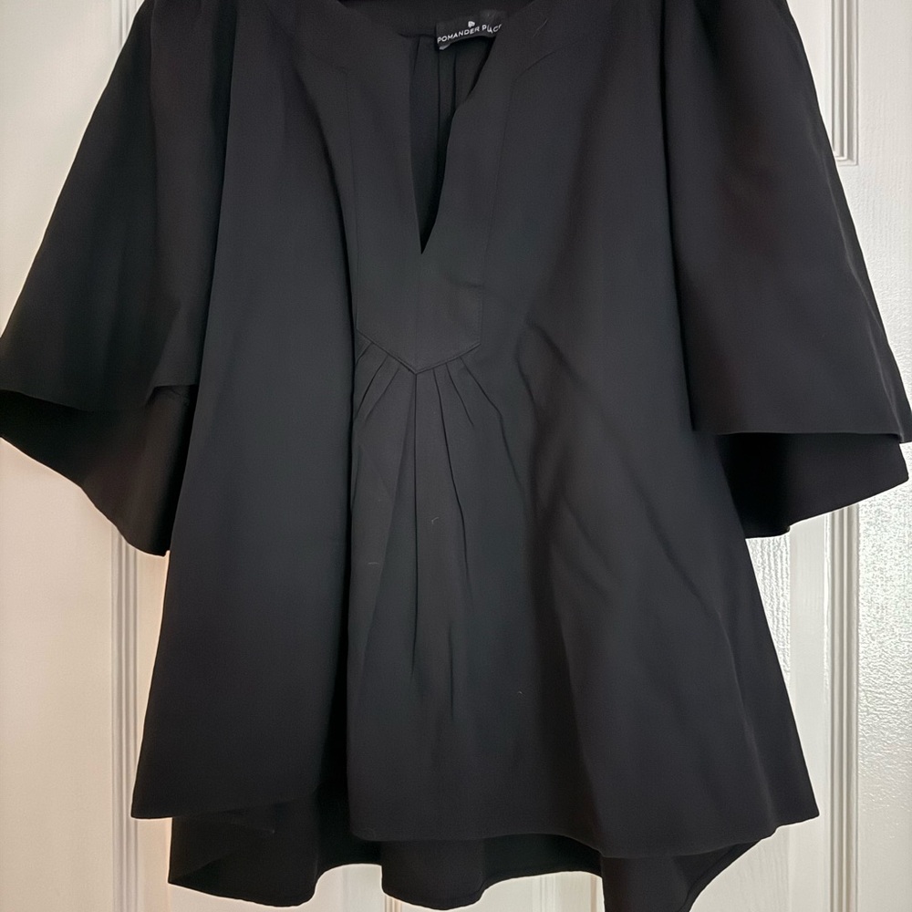 Elegant Black Women's Top